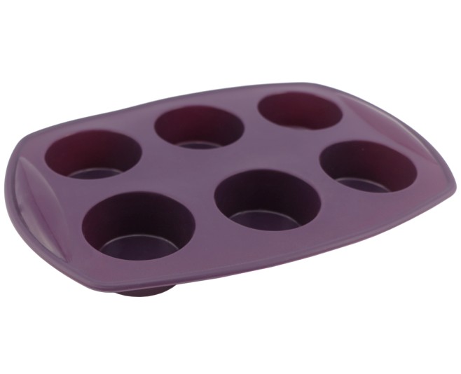 6 Cavity Silicone Round Pan(HS-1037)