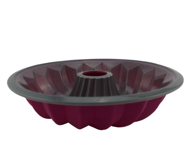 Two-tone Nonstick Fluted Tube Pan(HS-1111)