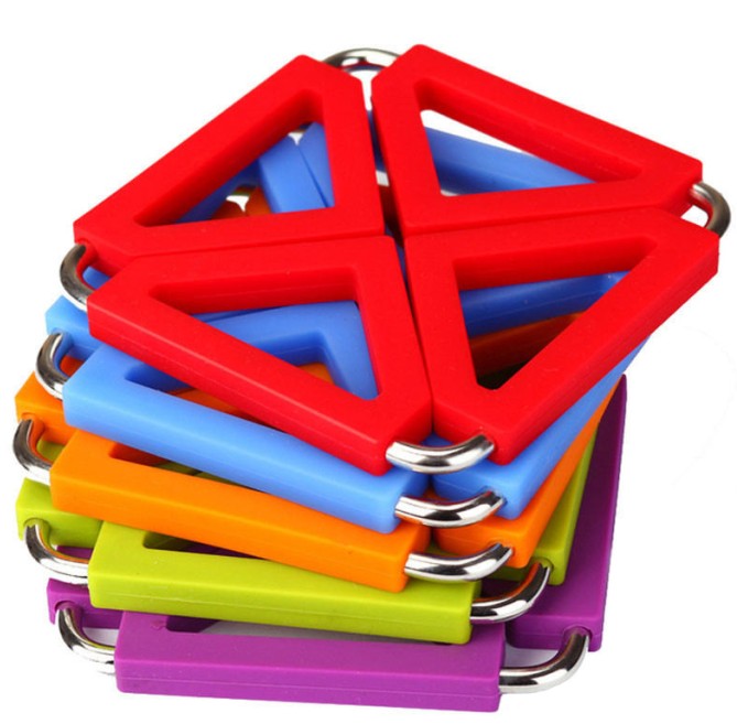 Silicone Stainless Steel Folding Trivet(HS-1120)